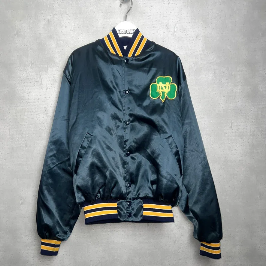 80'S USA製 / NOTRE DAME NYLON STADIUM JKT (UNISEX)