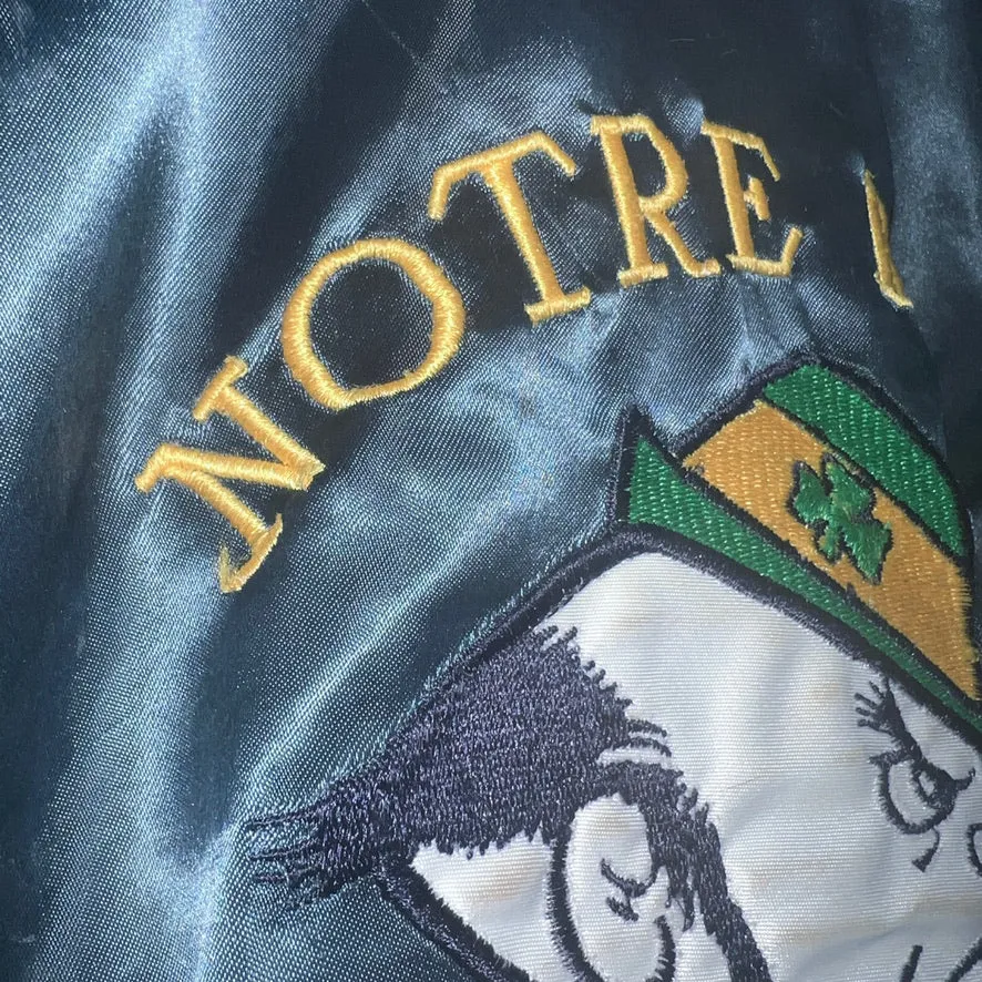 80'S USA製 / NOTRE DAME NYLON STADIUM JKT (UNISEX)