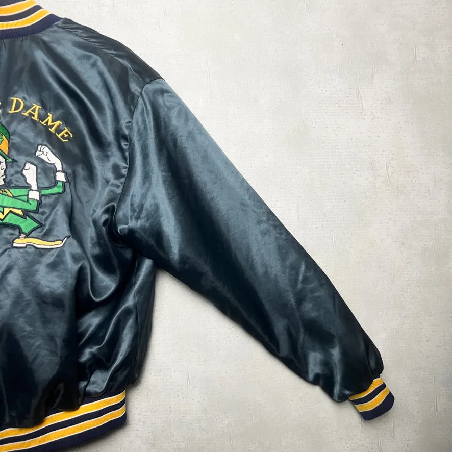 80'S USA製 / NOTRE DAME NYLON STADIUM JKT (UNISEX)