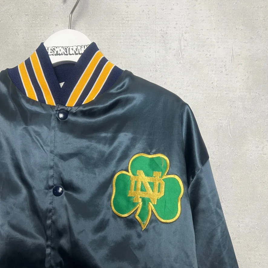 80'S USA製 / NOTRE DAME NYLON STADIUM JKT (UNISEX)