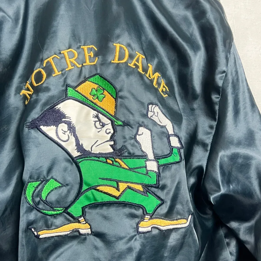 80'S USA製 / NOTRE DAME NYLON STADIUM JKT (UNISEX)