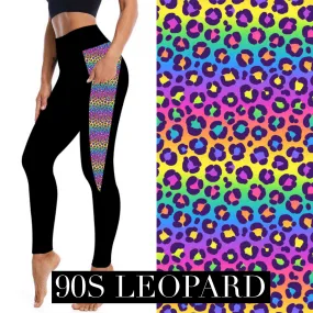 90s Leopard Leggings