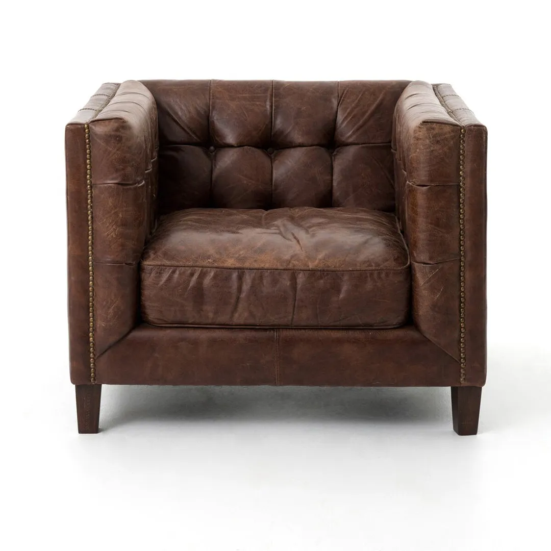 Abbott Leather Club Chair