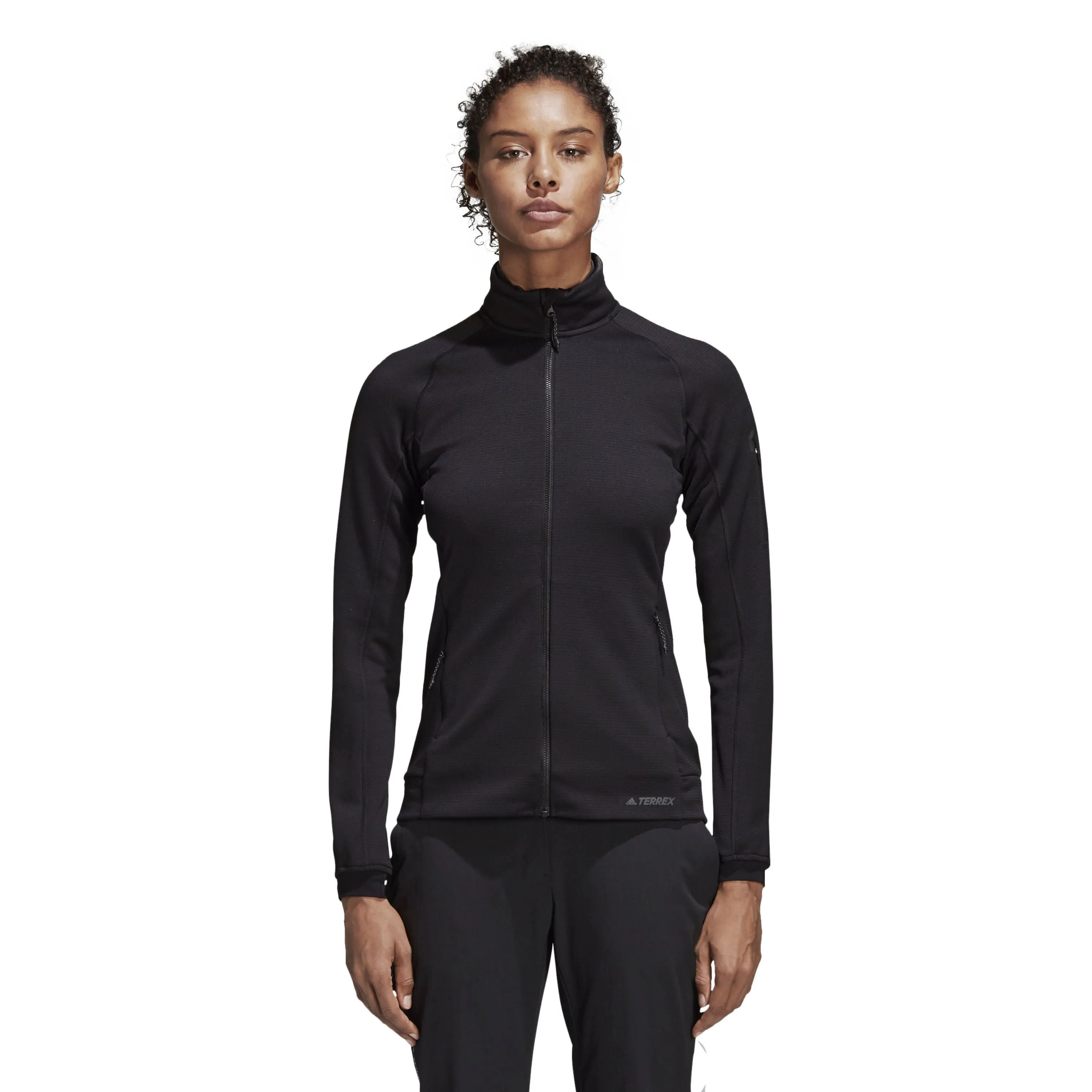 adidas Women's Stockhorn Fleece II Jacket Black L