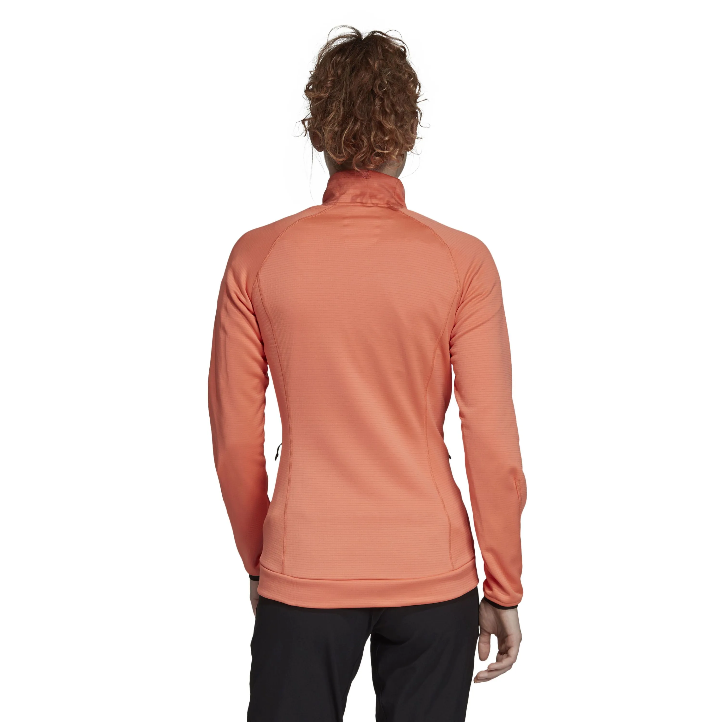 adidas Women's Stockhorn Fleece II Jacket Semi Coral M