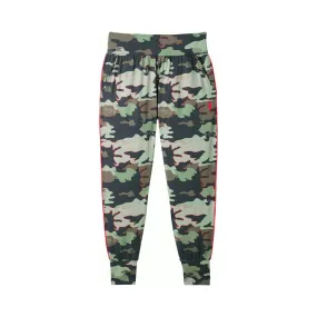 Adult Slouch Joggers Khaki Camo Print