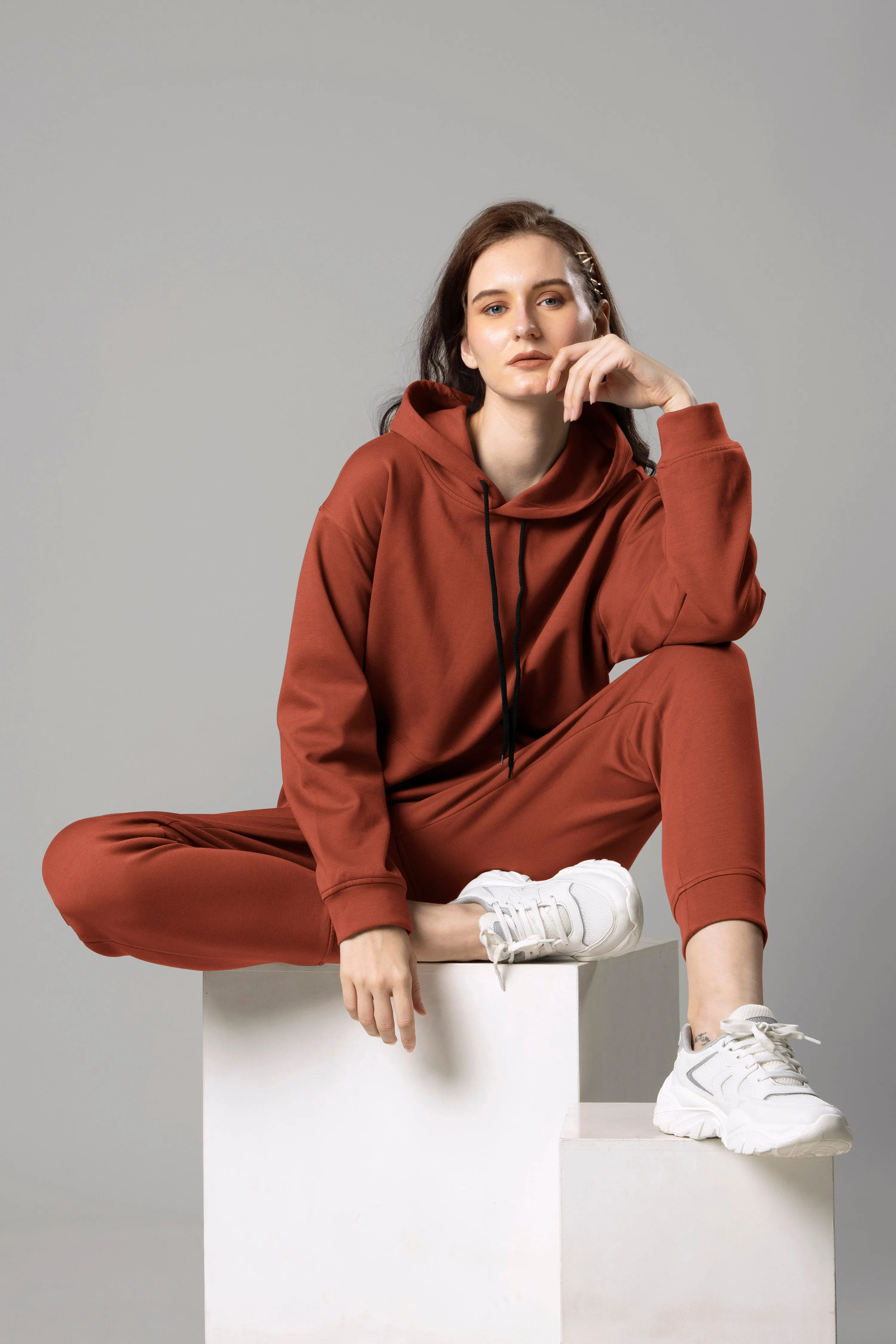 All-Day Comfort Hoodie and Pants Combo for Women