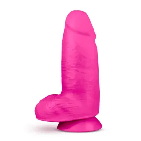 Au Naturel Bold Chub 10 Inch Sensa Feel Dildo Pink