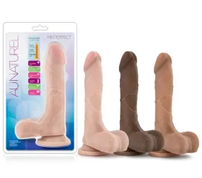 Au Naturel Mister Perfect Dildo with Balls 8.5in