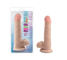 Au Naturel Sam Dildo - 7 inch (Vanilla)