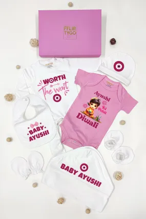 Baby Girl's Premium Diwali Set