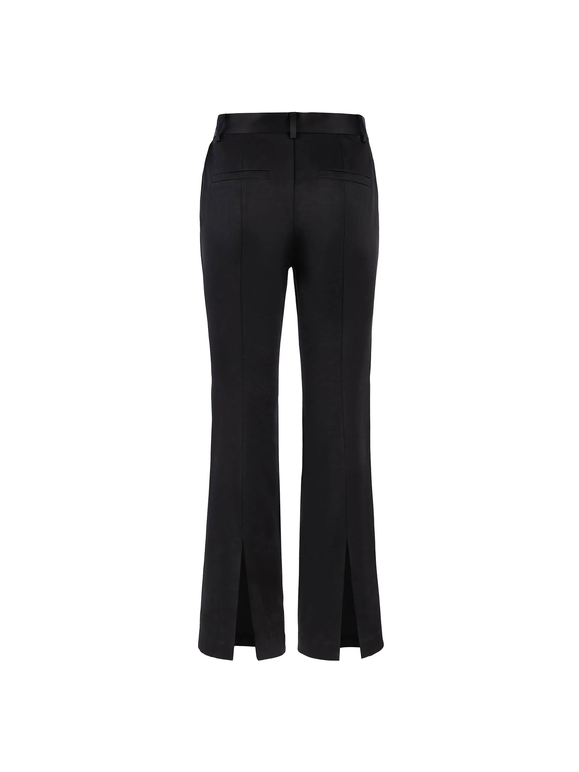 Back Slit Suit Pants