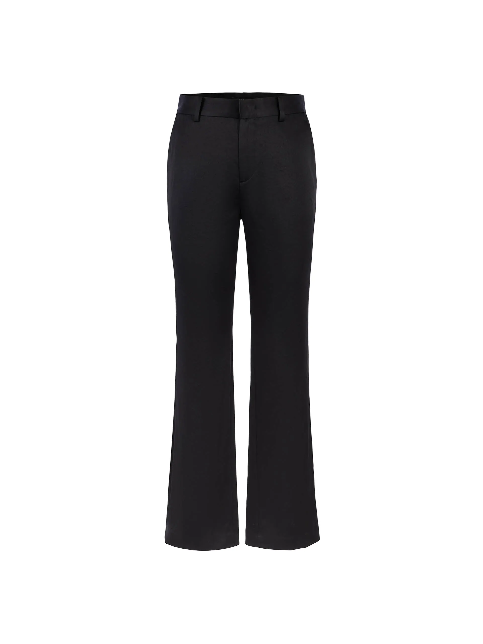 Back Slit Suit Pants