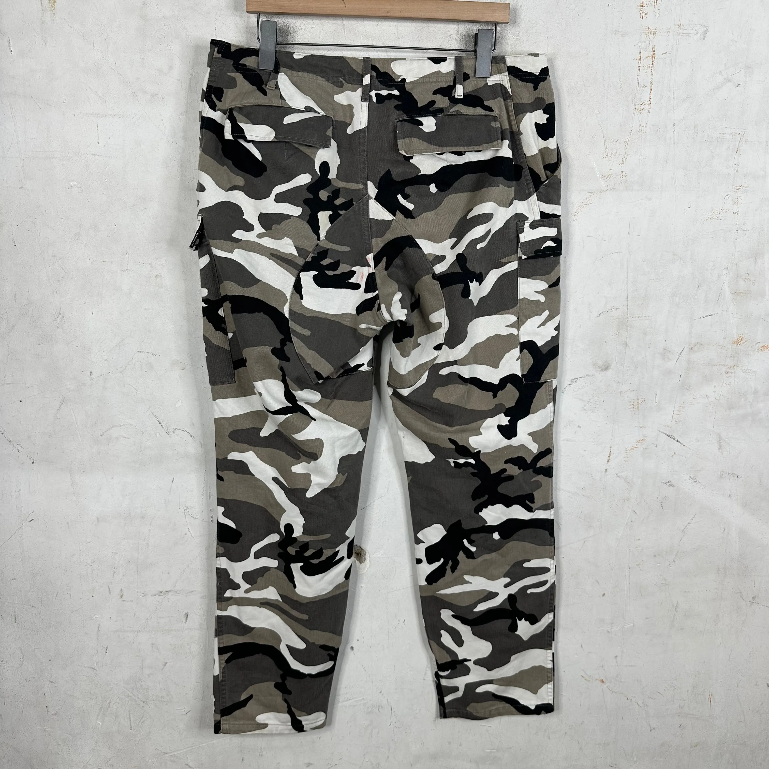 Balenciaga Snow Camo Cargo Pants