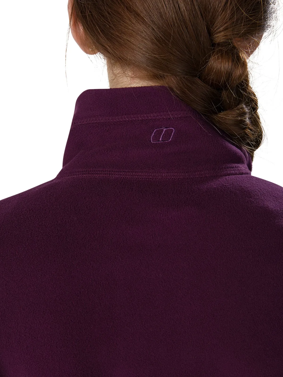 Berghaus Womens Half Zip Micro Fleece Purple