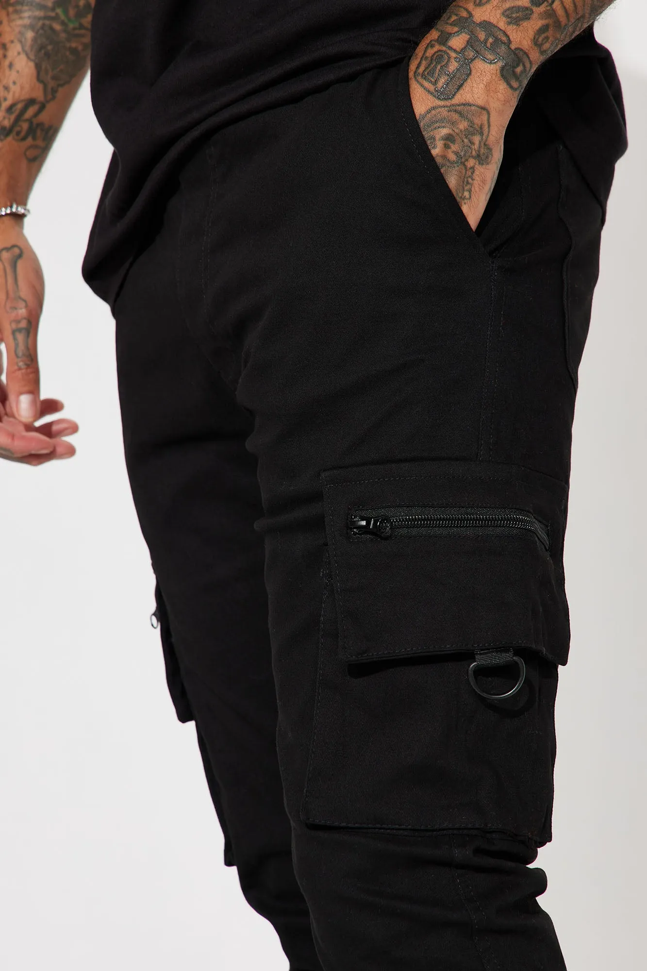 Bet On It Cargo Pants - Black