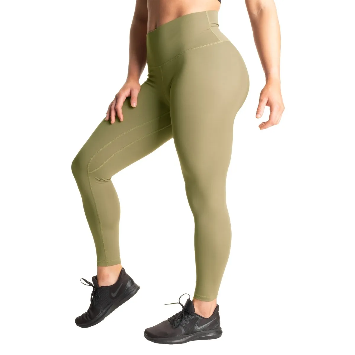 Better Bodies Core Scrunch Leggings - Washed Green