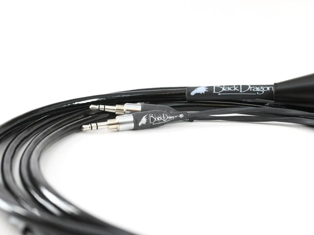 Black Dragon Premium Cable for Focal Celestee Headphones