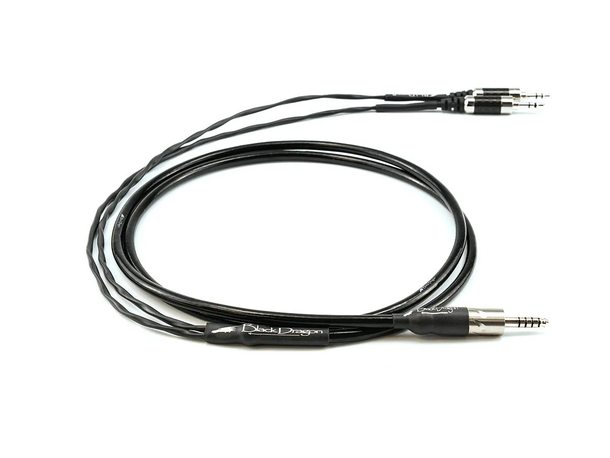 Black Dragon Premium Cable for Focal Clear Headphones