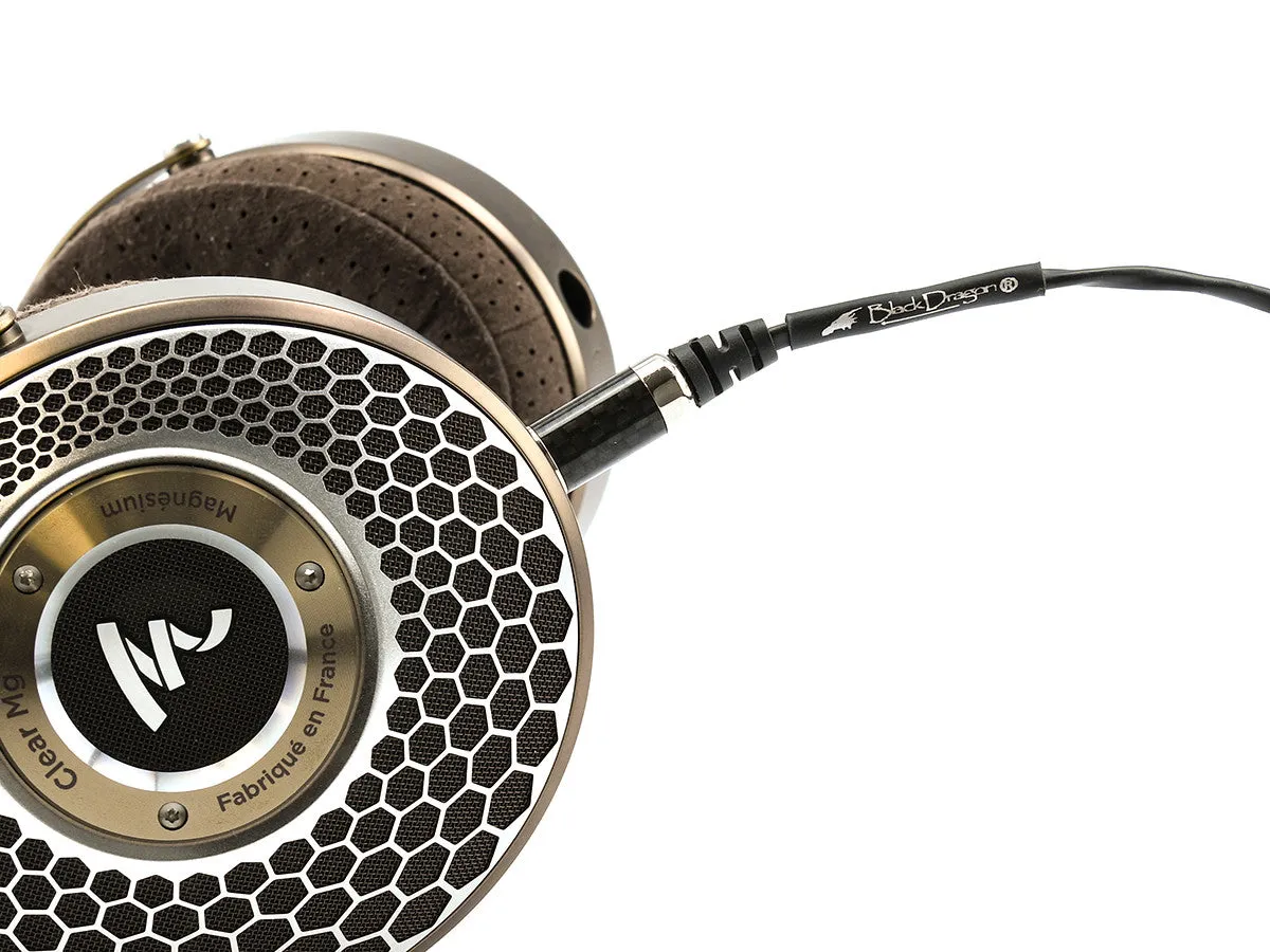 Black Dragon Premium Cable for Focal Clear Headphones