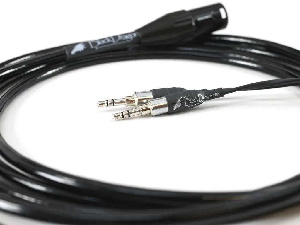 Black Dragon Premium Cable for Focal Stellia Headphones