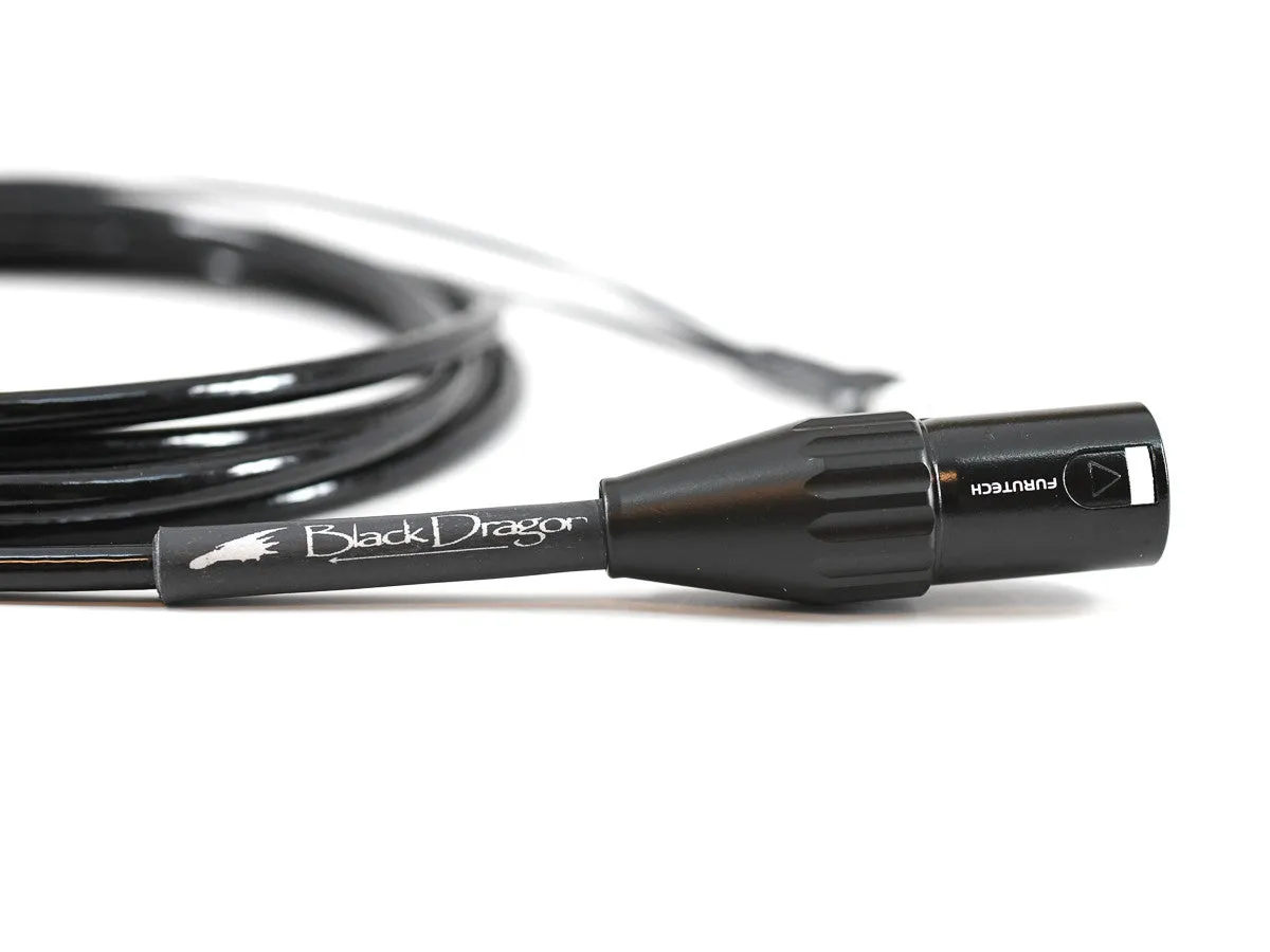 Black Dragon Premium Cable for Fostex Headphones