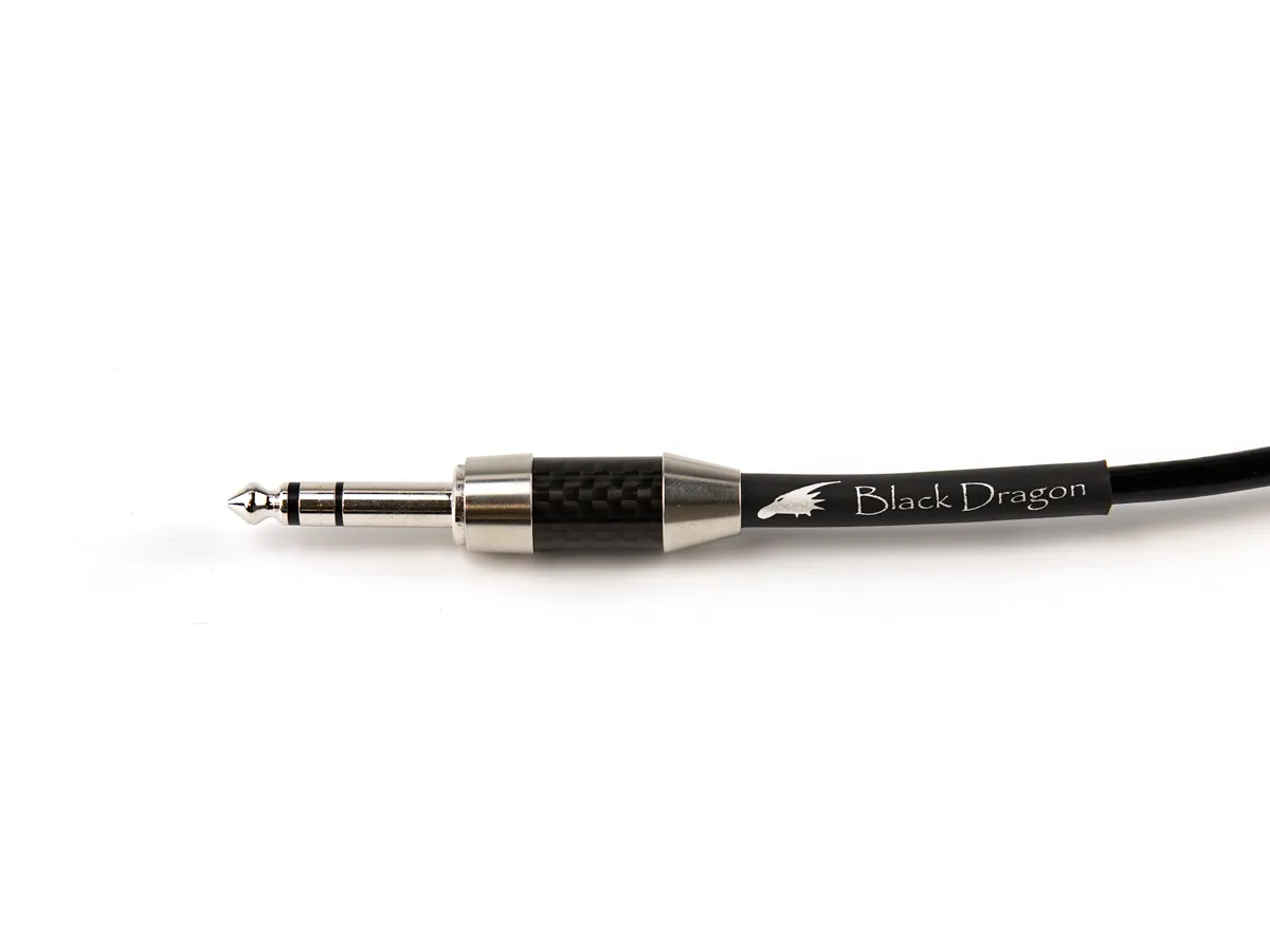 Black Dragon Premium Cable for Fostex Headphones