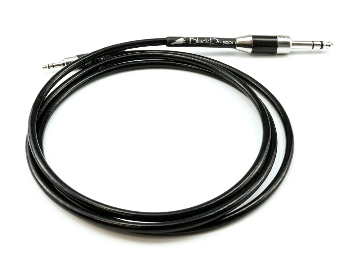 Black Dragon Premium Cable for R10 HiFiMan Headphones - B-Stock