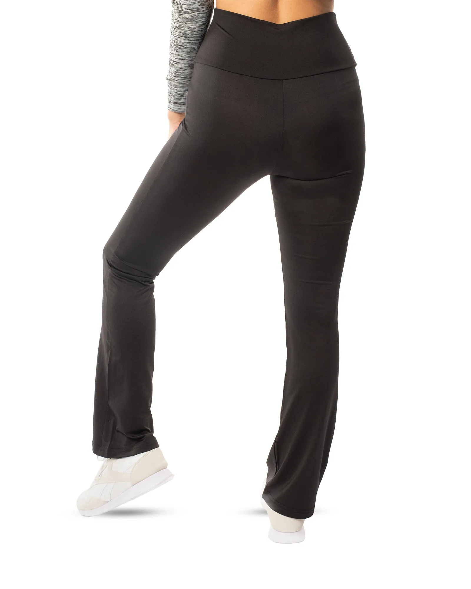 Black Yoga Flare Pants - Fit Freak