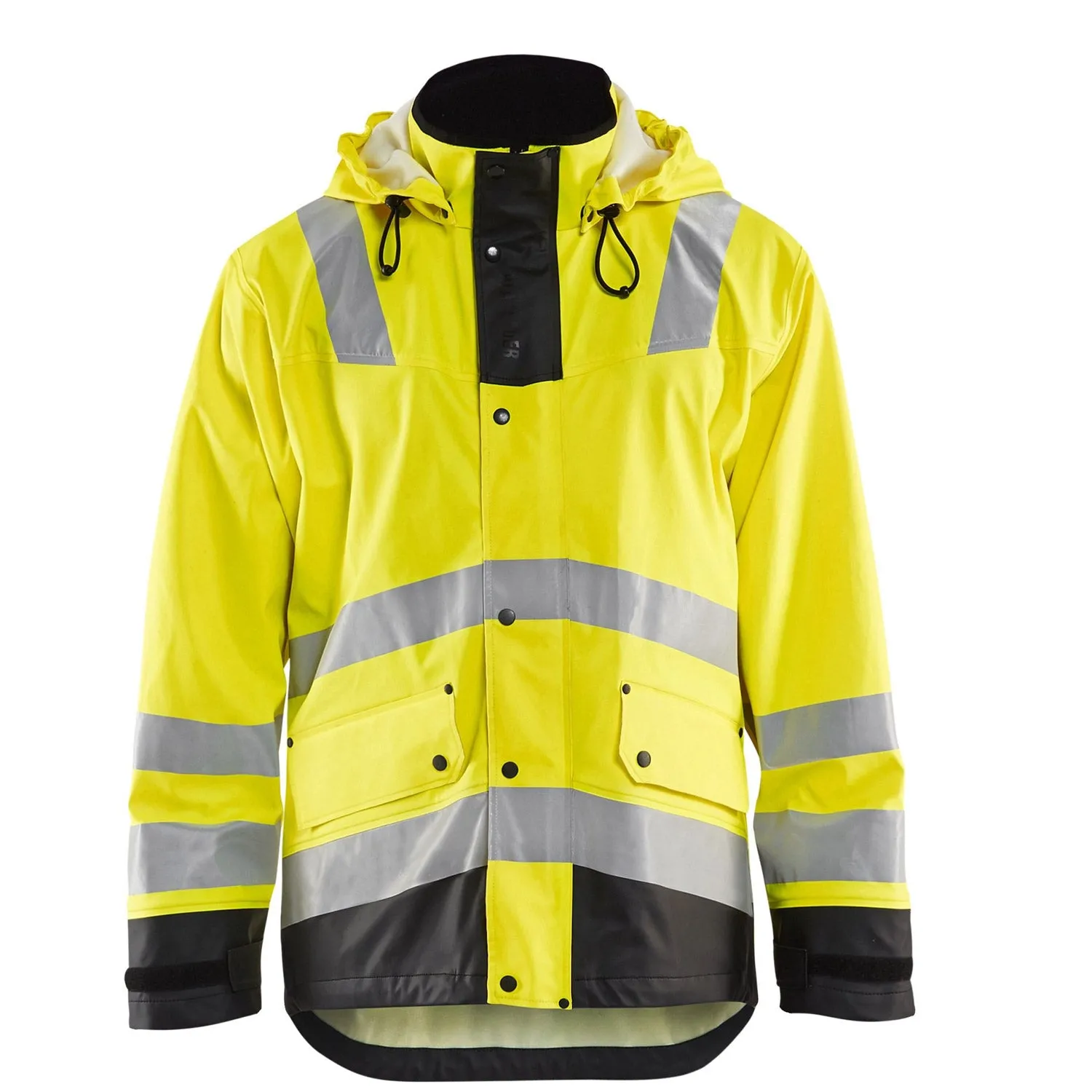 Blaklader Men's Hi-Vis Rain Jacket