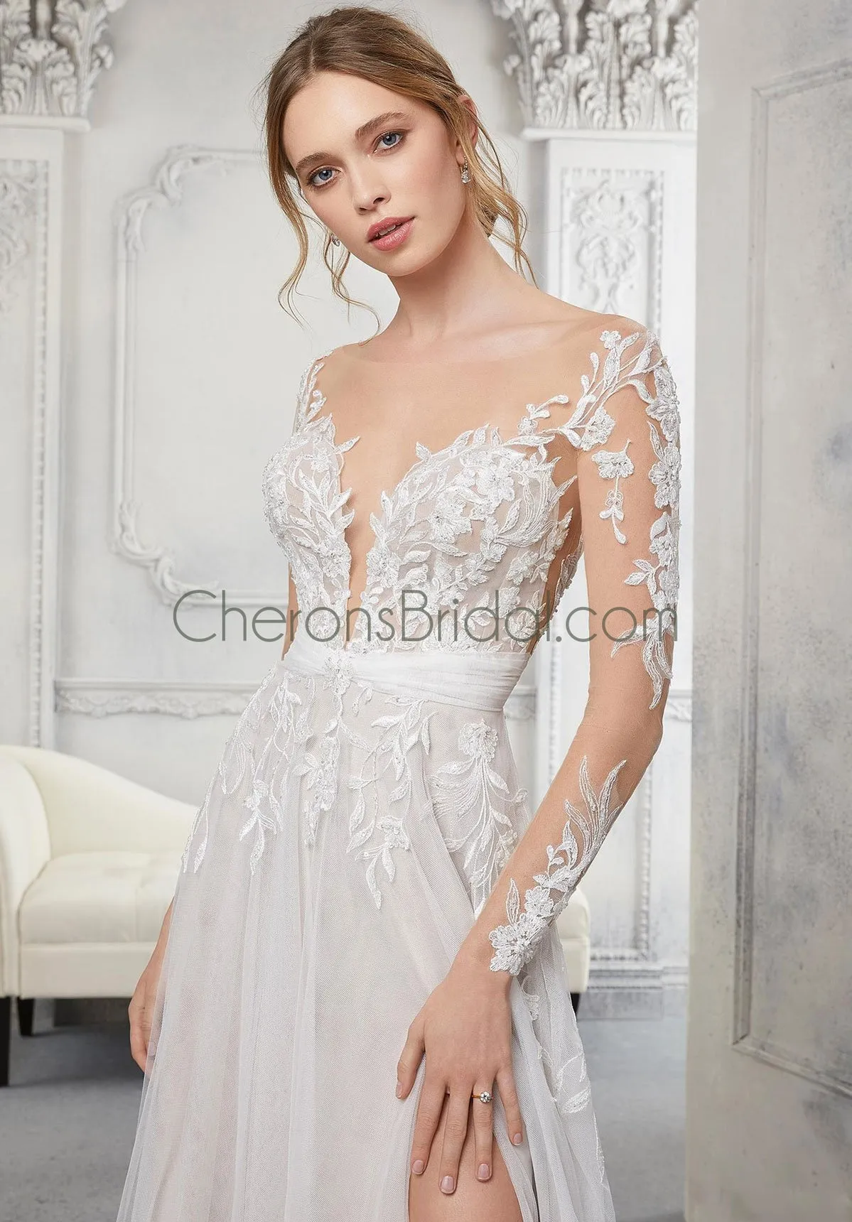 Blu - 5912 - Colleen - Cheron's Bridal, Wedding Gown