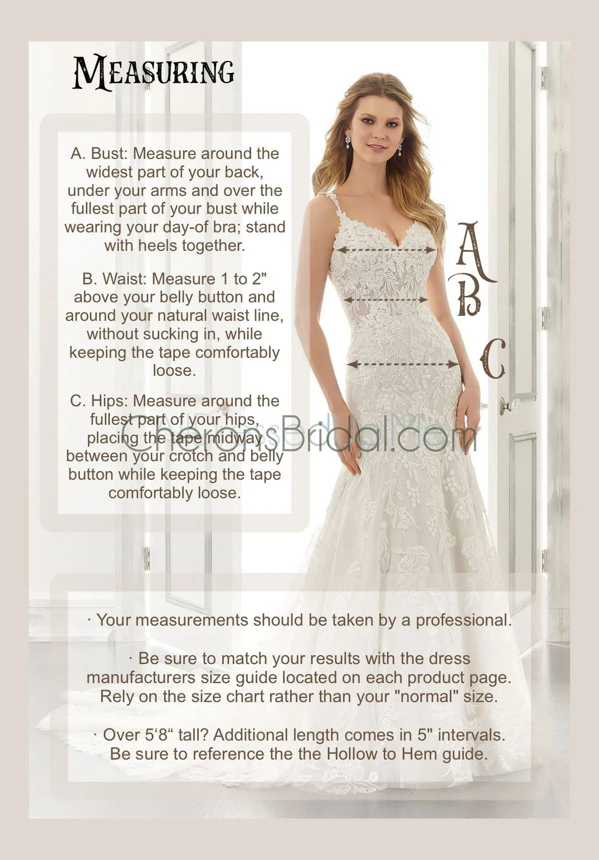 Blu - 5912 - Colleen - Cheron's Bridal, Wedding Gown