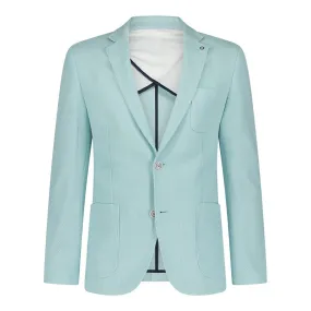 BLUE INDUSTRY Waffle Blazer Aqua