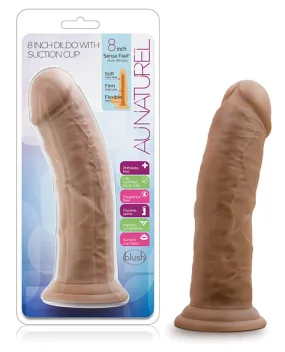 Blush Au Naturel 8" Dildo with Suction Cup