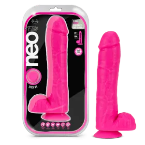 Blush Neo Elite 11 Inch Dual Density Cock with Balls