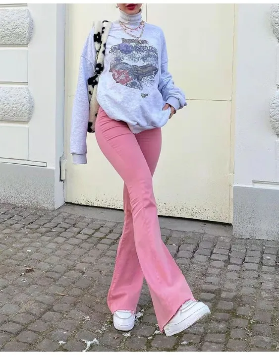 Blushing Bell-Bottoms Jeans