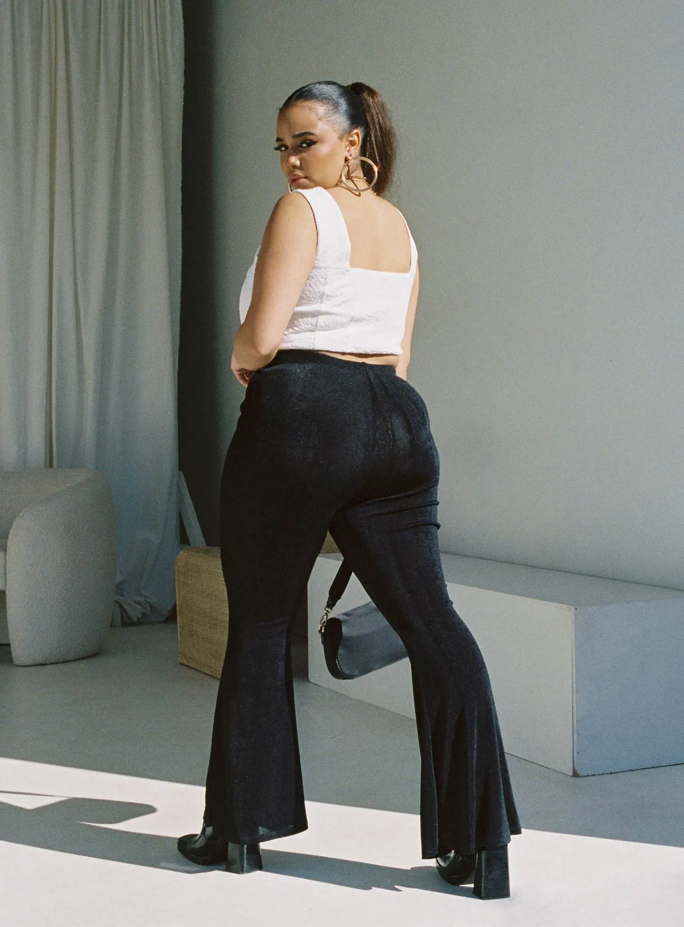 Boogie Pants Black Curve