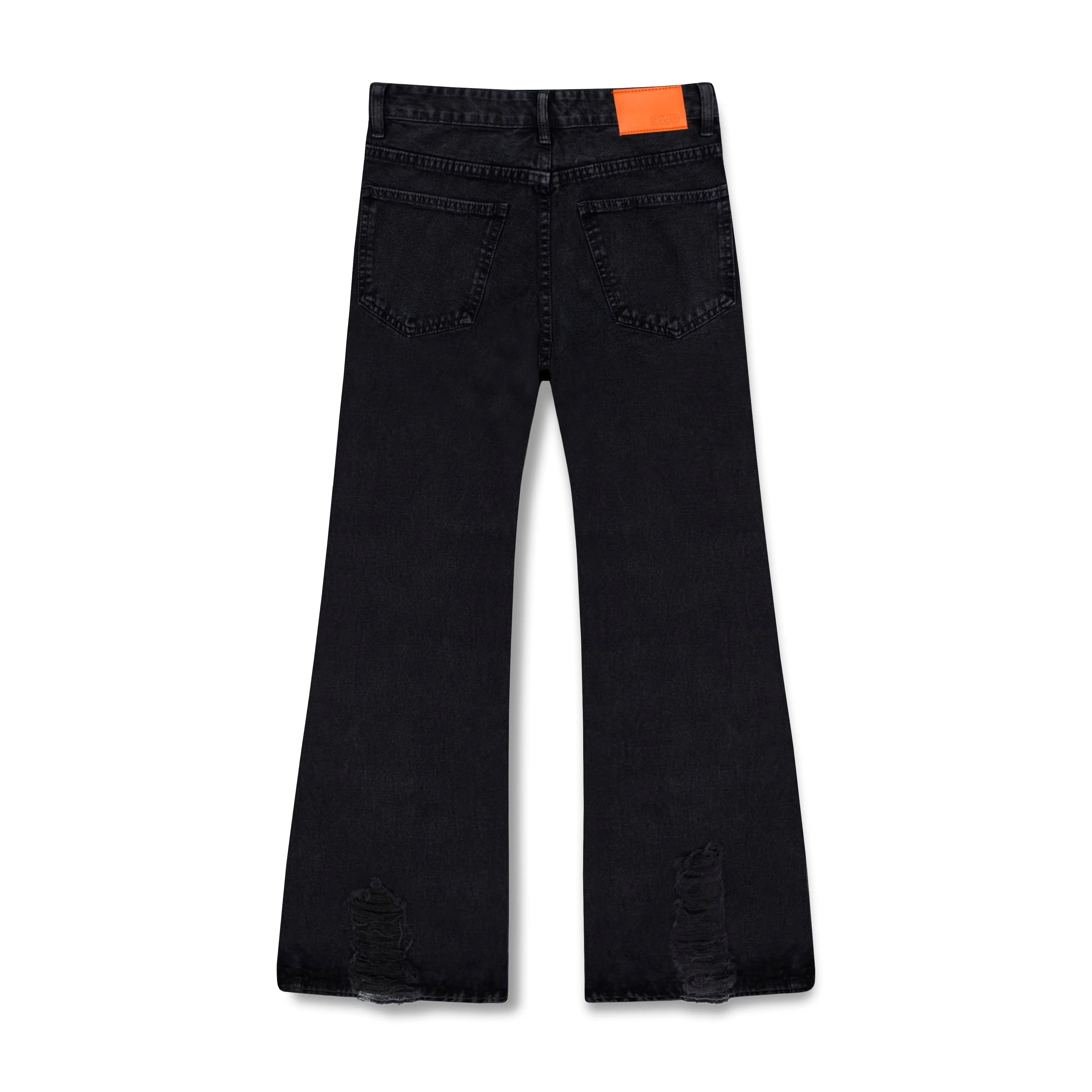 BOOT CUT JEANS - BLACK