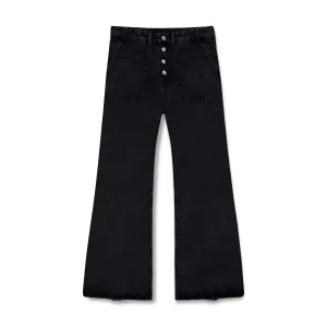 BOOT CUT JEANS - BLACK