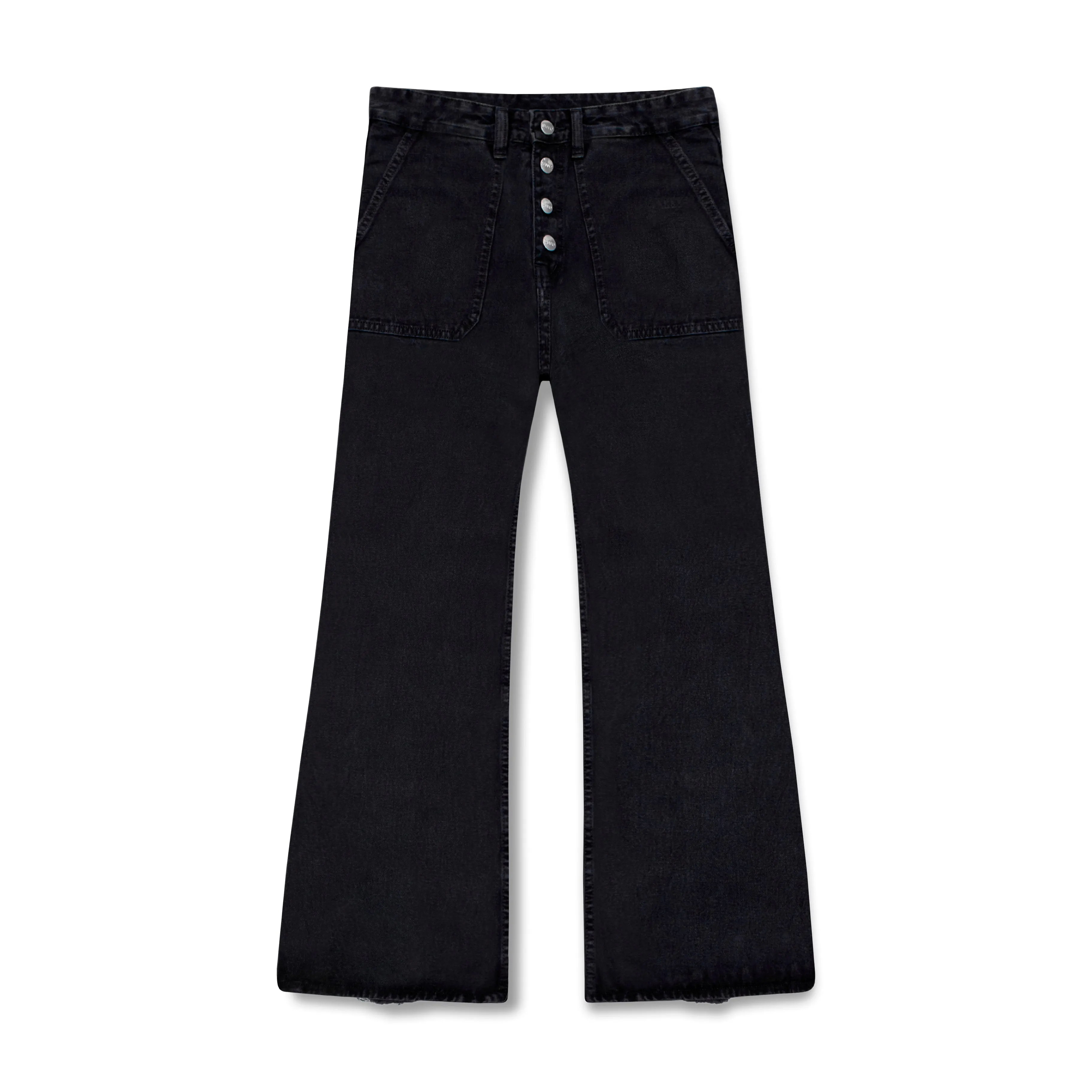 BOOT CUT JEANS - BLACK