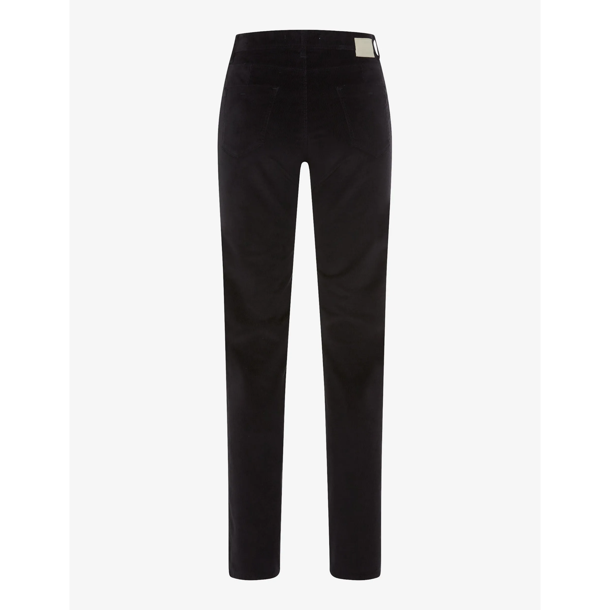 Brax Mary Corduroy Five Pocket Trouser in Black 75-1838/02