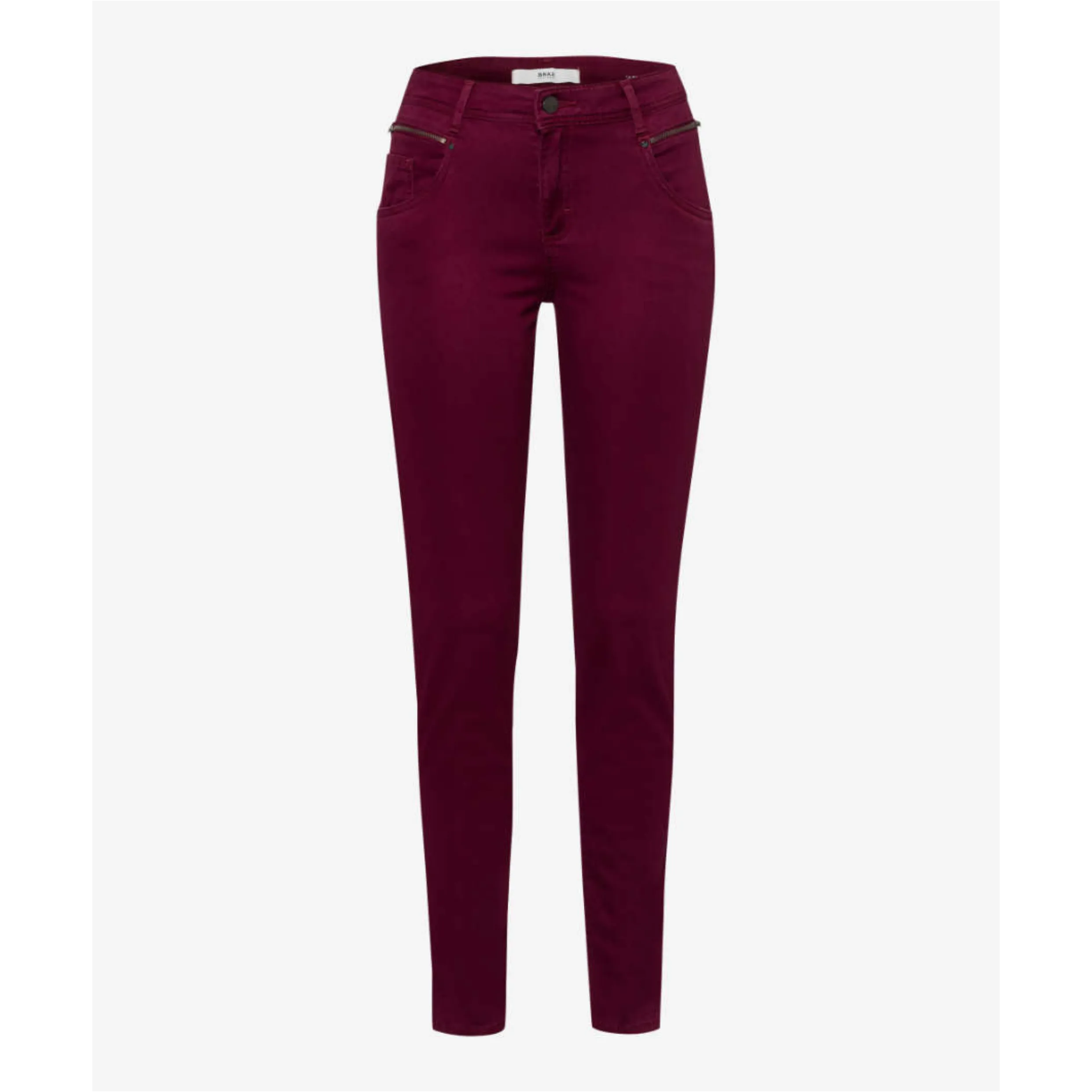 Brax Shakira Sateen Cotton Stretch Jeans 71-1707 Cherry