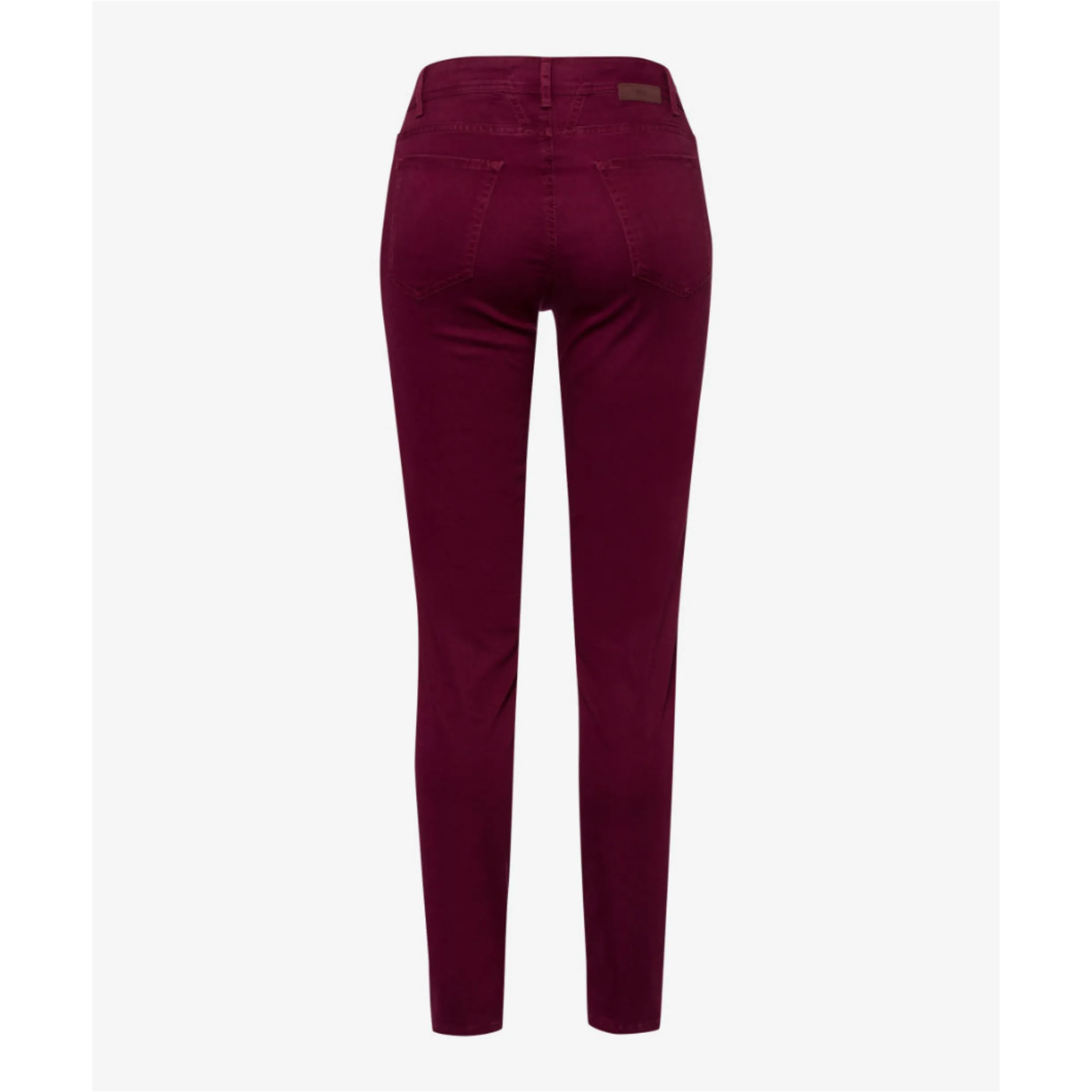 Brax Shakira Sateen Cotton Stretch Jeans 71-1707 Cherry