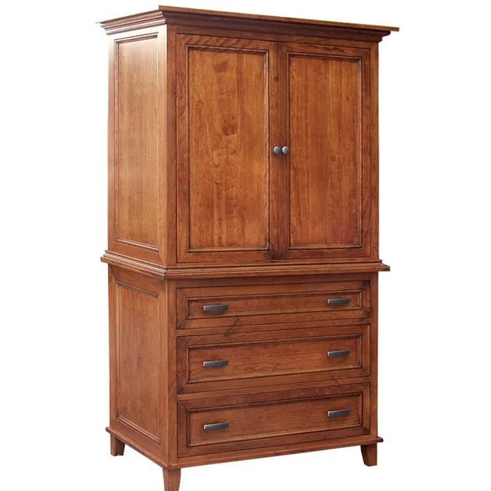 Brooklyn Amish 2-Piece Armoire