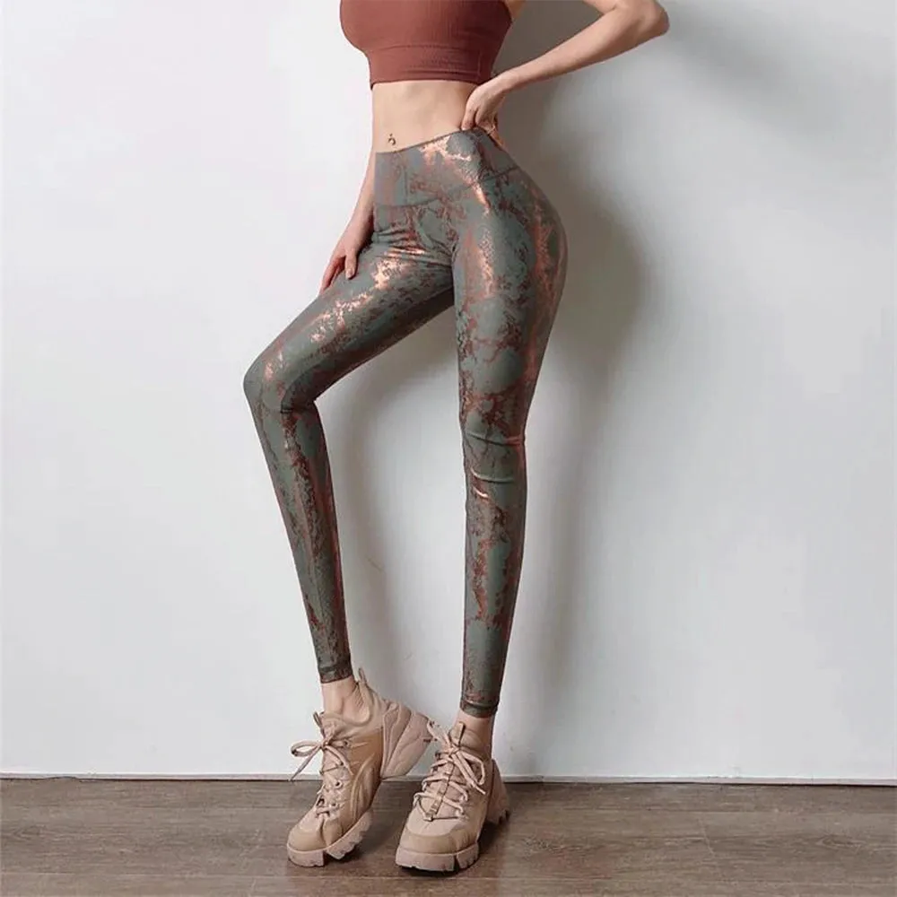 Callie Printed High Waist Leggings