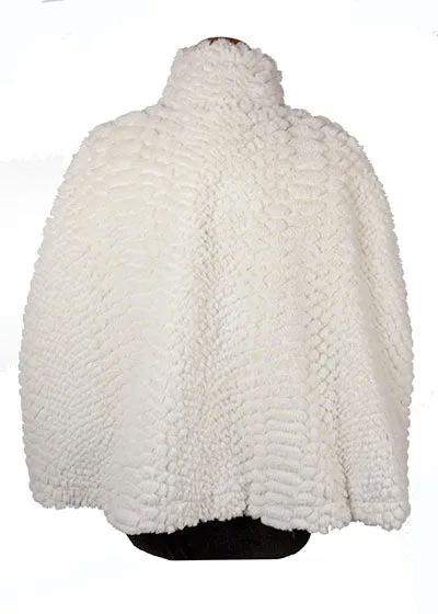 Capelet - Plush Faux Fur in Falkor (One Left!)