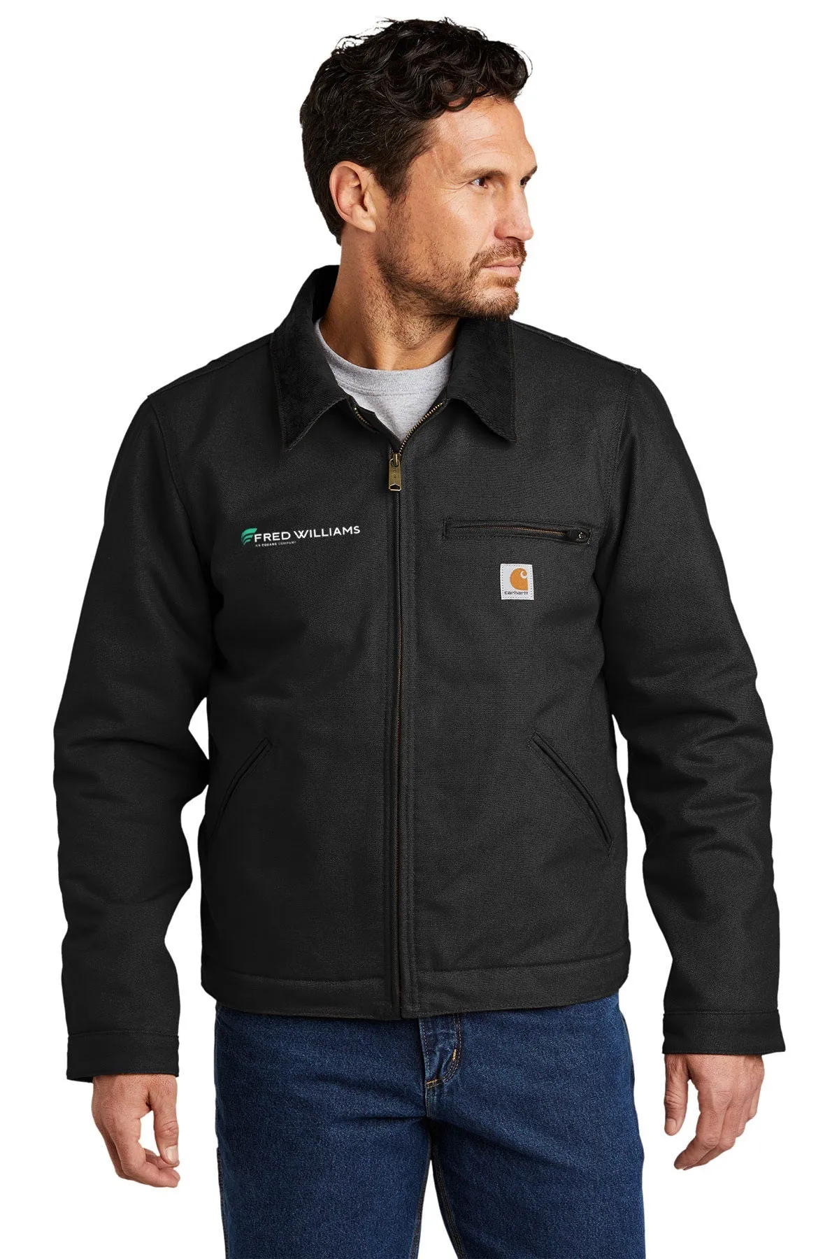 Carhartt Duck Jacket, Black [Fred Williams]