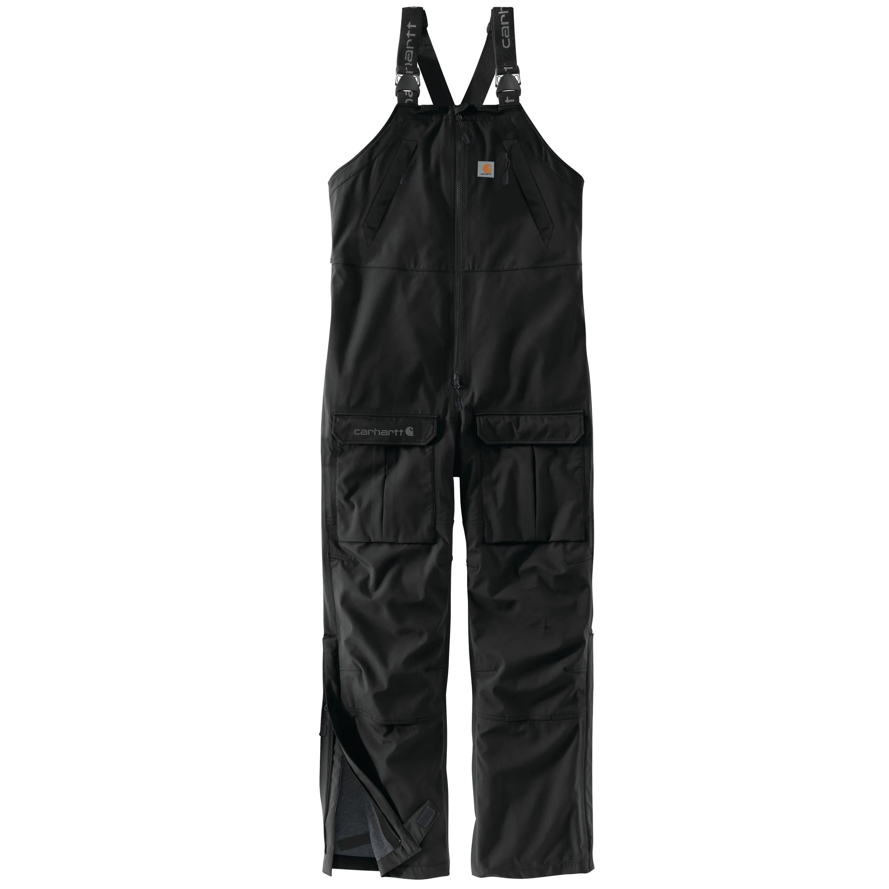 'Carhartt' Men's Storm Defender® Midweight WP Bibs - Black