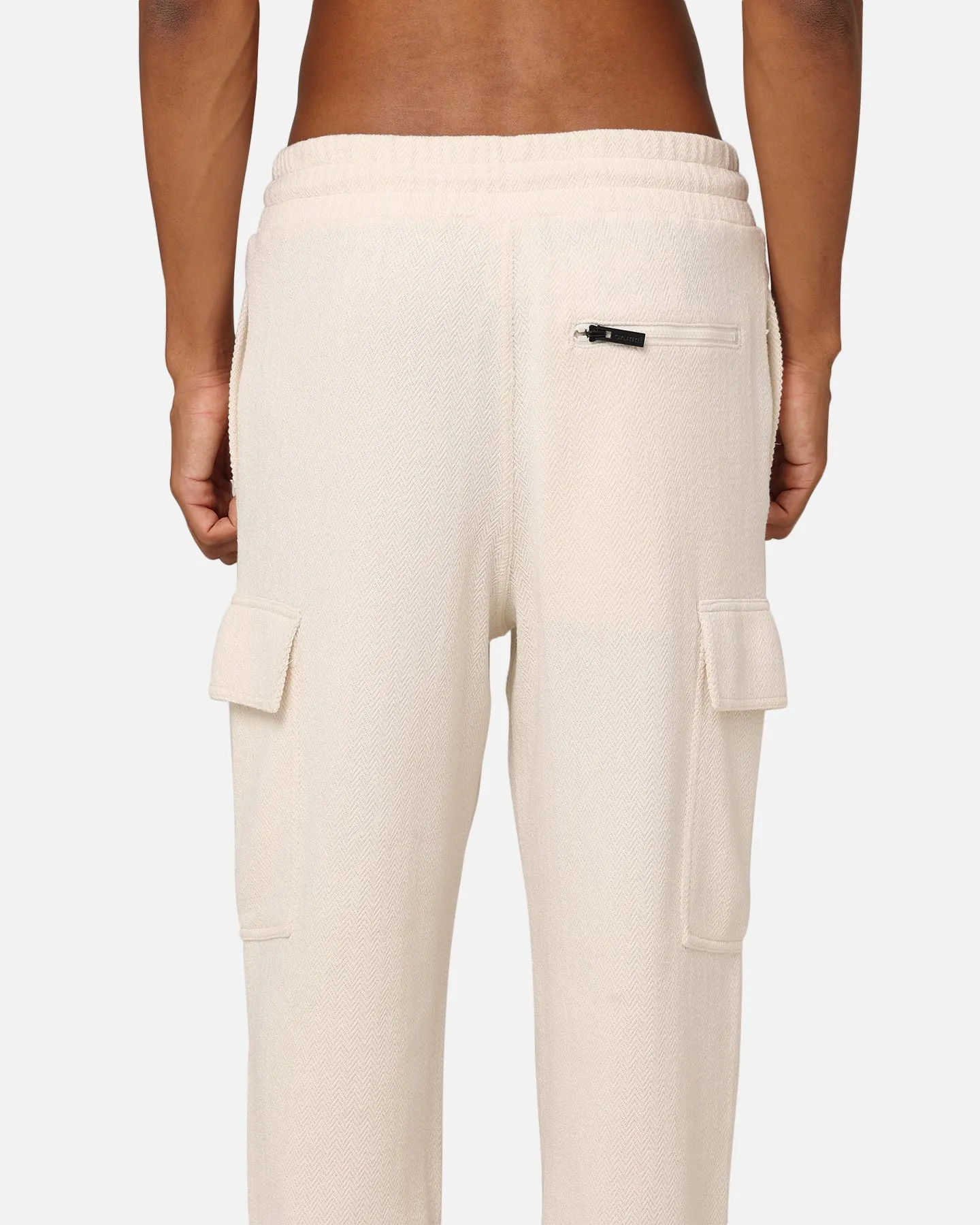 Carre Grain Superior Cargo Jogger Off White