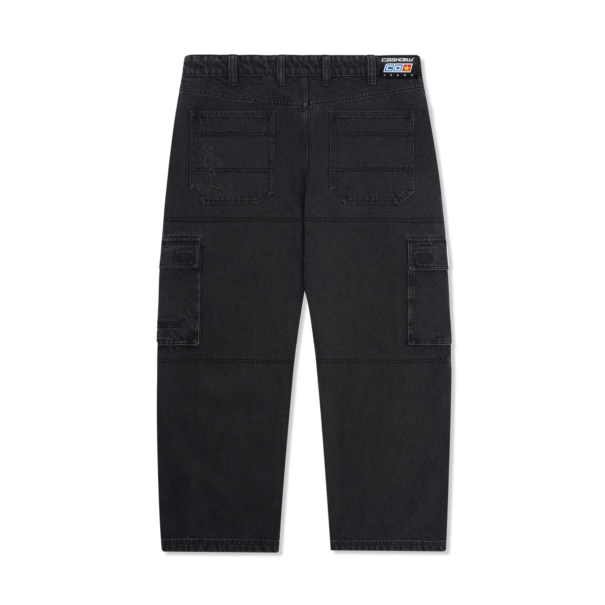 Cash Only Aleka Cargo Jeans Black